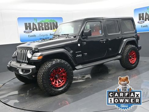 Used 2023 Jeep Wrangler Sahara w/ LED Lighting Group image 1