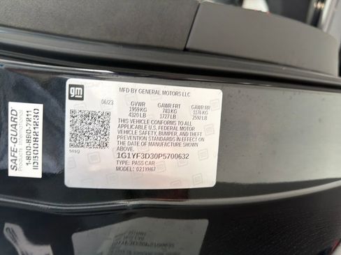Used 2023 Chevrolet Corvette Z06 RWD image 28