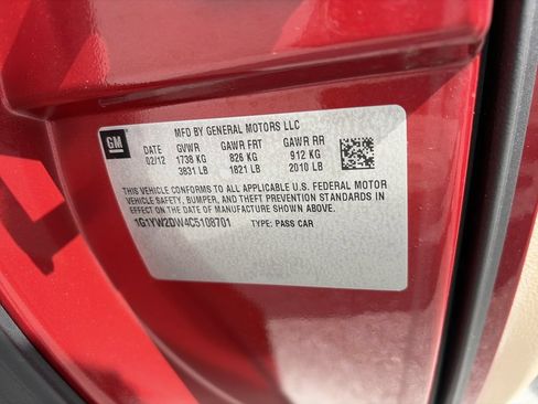 Used 2012 Chevrolet Corvette Grand Sport w/ 3LT Preferred Equipment Group RWD image 31