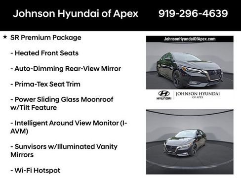 Used 2022 Nissan Sentra SR w/ SR Premium Package FWD image 12