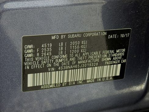 Used 2018 Subaru Legacy 2.5i Premium image 32