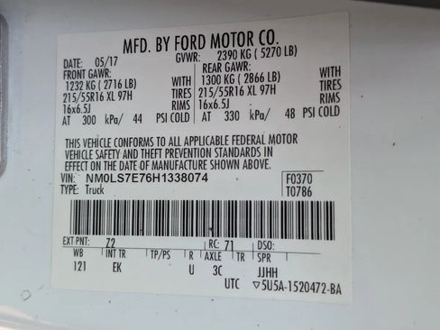 Used 2017 Ford Transit Connect XL FWD image 6