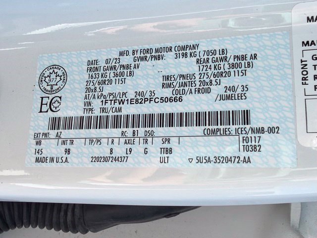 Used 2023 Ford F150 Platinum AWD/4WD image 17