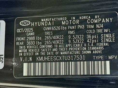 New 2026 Genesis GV80 3.5T Prestige image 24