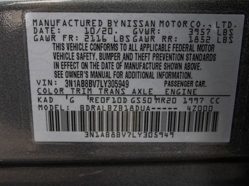 Used 2020 Nissan Sentra S image 50