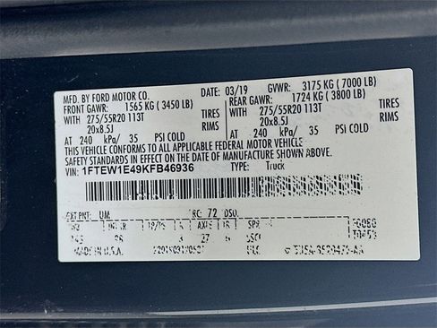 Used 2019 Ford F150 Platinum image 37