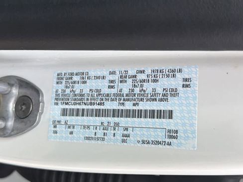 Used 2022 Ford Escape SEL FWD image 34