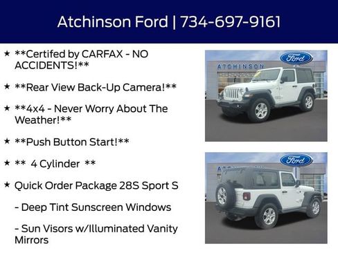 Used 2018 Jeep Wrangler Sport S image 4