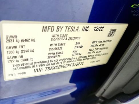 Used 2023 Tesla Model X Plaid AWD/4WD image 71