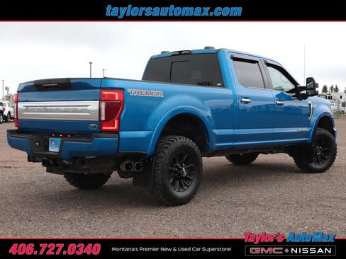 Used 2021 Ford F350 Platinum w/ Tremor Off-Road Package AWD/4WD image 4