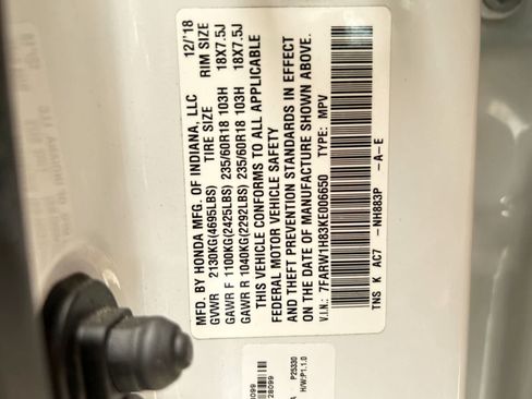 Certified 2019 Honda CR-V EX-L image 2