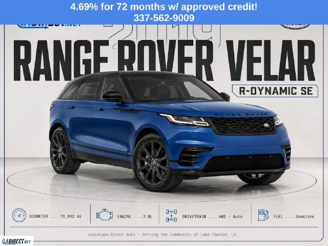 Used 2019 Land Rover Range Rover Velar R-Dynamic SE AWD/4WD image 1