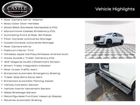 Certified 2024 Cadillac Escalade Sport Platinum w/ LPO, ONYX Package AWD/4WD image 16