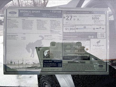 New 2025 Ford Bronco Sport Big Bend w/ Convenience Package image 12