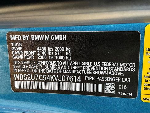 Used 2019 BMW M2 Competition w/ Executive Package image 35