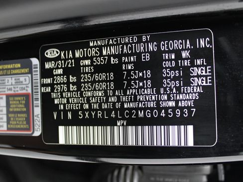 Used 2021 Kia Sorento S FWD image 45
