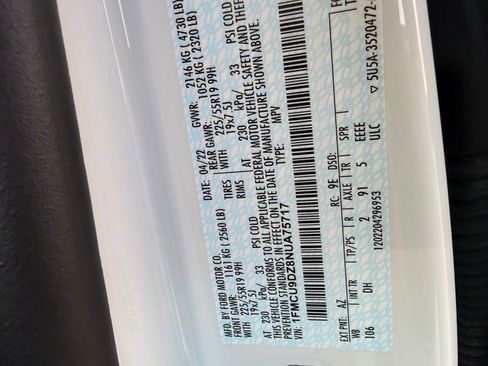 Used 2022 Ford Escape Titanium w/ Titanium Elite Package image 30