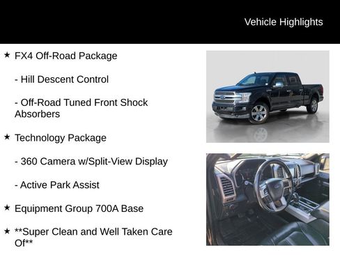 Used 2020 Ford F150 Platinum w/ Technology Package image 11