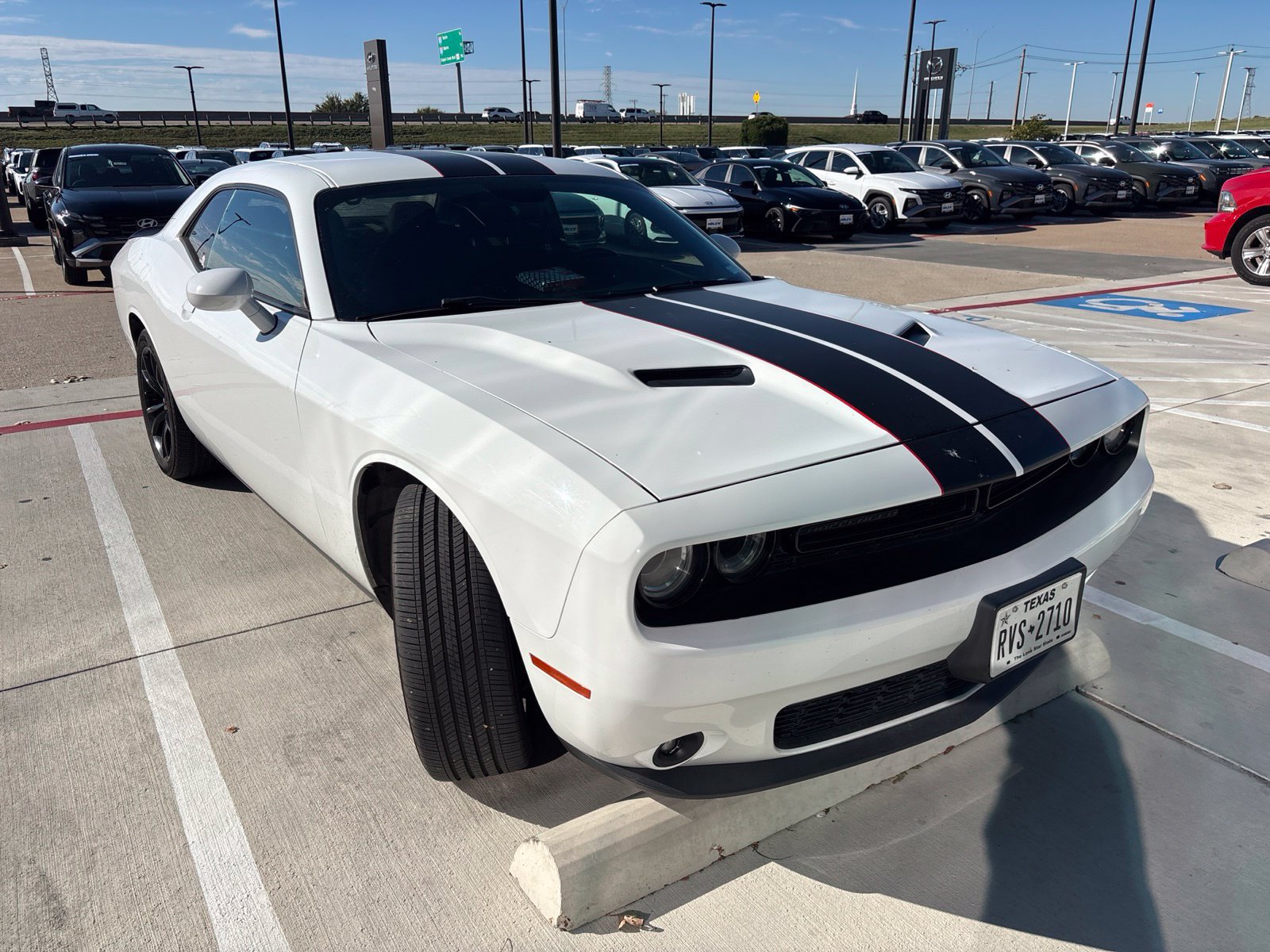 Used 2016 Dodge Challenger SXT w/ Blacktop Package RWD image 3