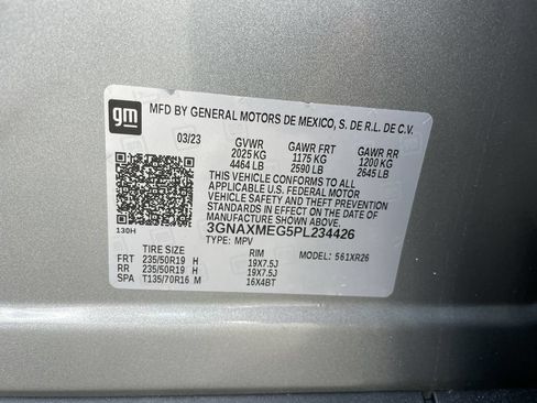 Used 2023 Chevrolet Equinox RS w/ RS Leather Package FWD image 37