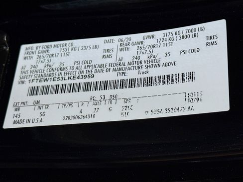 Used 2020 Ford F150 XL w/ Equipment Group 101A Mid image 38