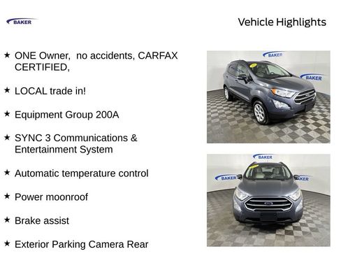 Used 2022 Ford EcoSport SE AWD/4WD image 4