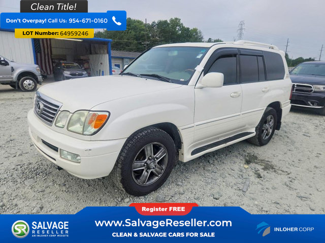 Used 2007 Lexus LX 470 4WD w/ Preferred Accessory Pkg image 1