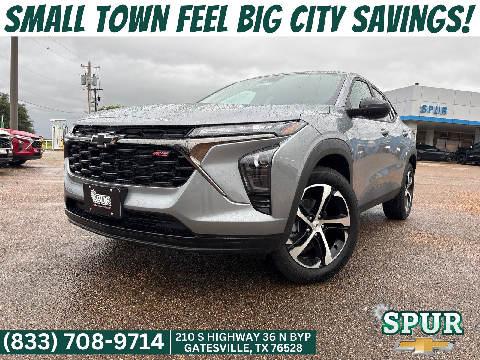 New 2026 Chevrolet Trax RS w/ Sunroof Package FWD 360° Tour
