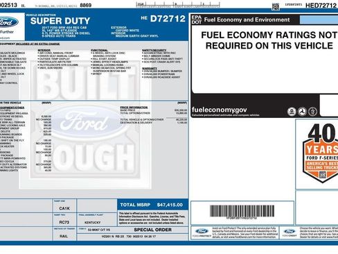 Used 2017 Ford F250 XL w/ Power Equipment Group image 5