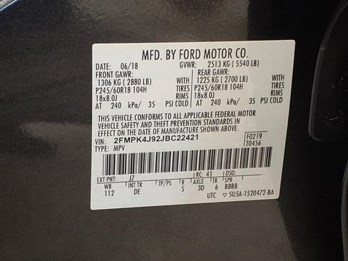 Used 2018 Ford Edge SEL AWD/4WD image 22