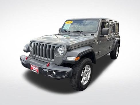 Used 2020 Jeep Wrangler Unlimited Sport S AWD/4WD image 3