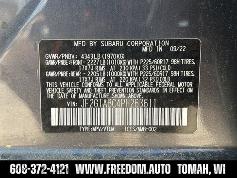 Used 2023 Subaru Crosstrek 2.0i AWD/4WD image 28