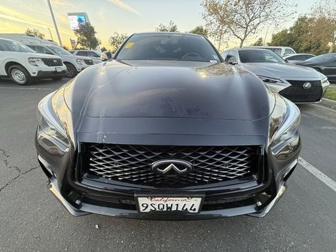 Used 2024 INFINITI Q50 Red Sport 400 w/ Black Opal Edition image 5