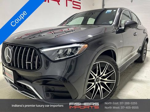 Used 2024 Mercedes-Benz GLC 43 AMG 4MATIC Coupe w/ Driver Assistance Package image 1