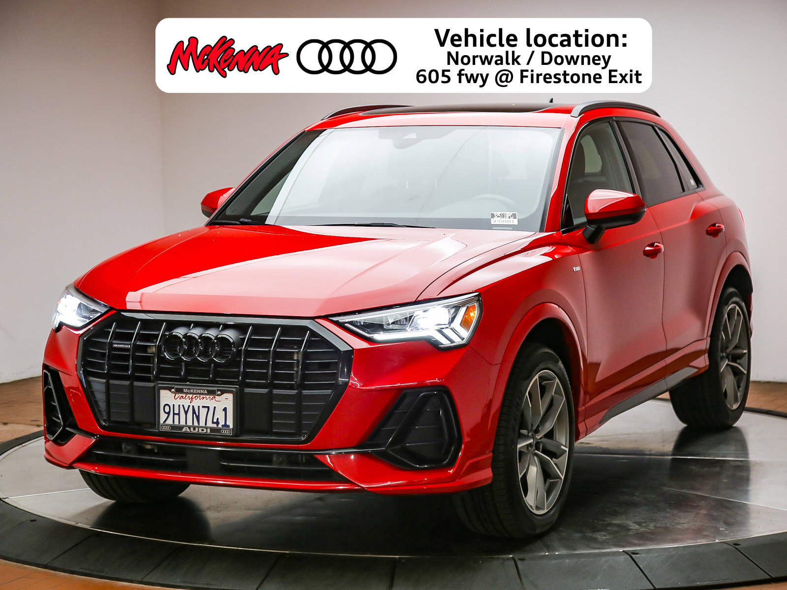 Certified 2023 Audi Q3 2.0T Premium w/ Black Optic Sport Package AWD/4WD image 1
