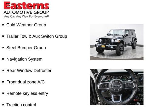 Used 2023 Jeep Wrangler Unlimited Rubicon 4xe w/ Steel Bumper Group image 11