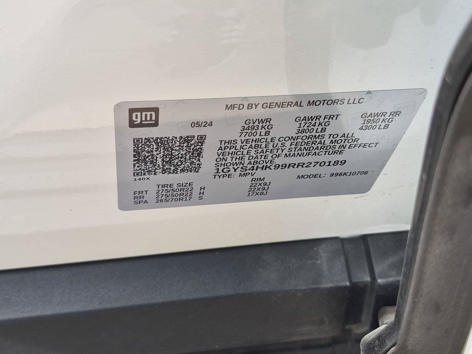 Certified 2024 Cadillac Escalade V w/ LPO, ONYX Package AWD/4WD image 34