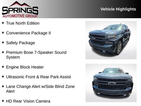 Used 2020 Chevrolet Silverado 1500 RST w/ True North Edition AWD/4WD image 2
