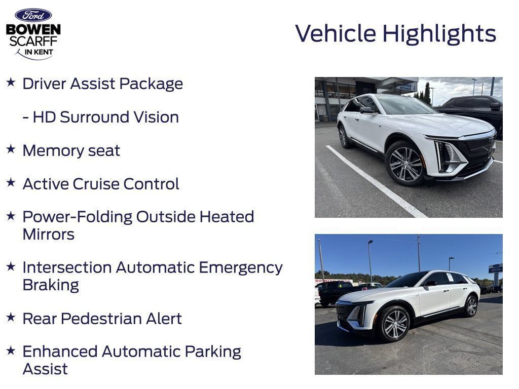 Used 2024 Cadillac Lyriq Luxury RWD image 8