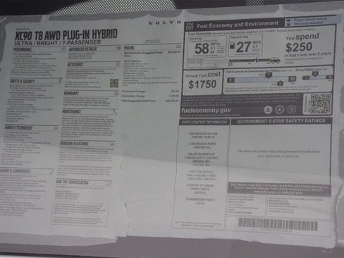 New 2026 Volvo XC90 T8 Ultra image 18