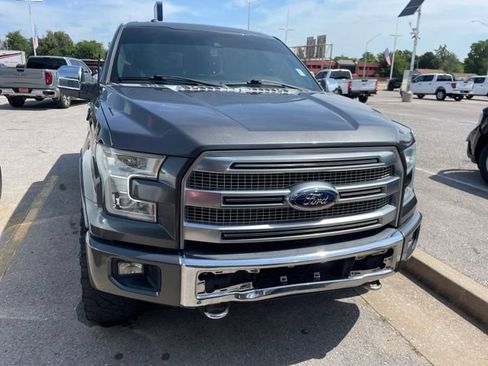 Used 2015 Ford F150 Platinum w/ Trailer Tow Package AWD/4WD image 3