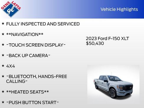 Certified 2023 Ford F150 XLT w/ Equipment Group 302A High AWD/4WD image 34