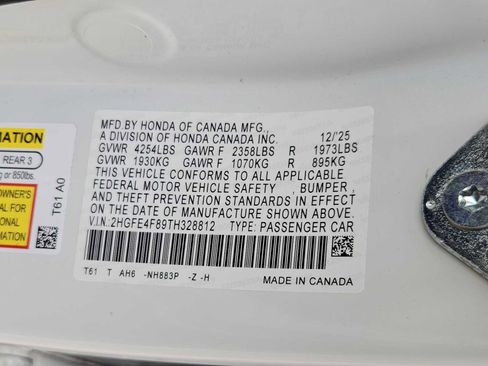 Used 2026 Honda Civic Sport image 32