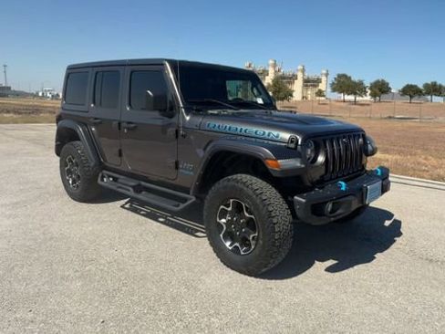 Used 2021 Jeep Wrangler Unlimited Rubicon 4xe w/ Steel Bumper Group image 2