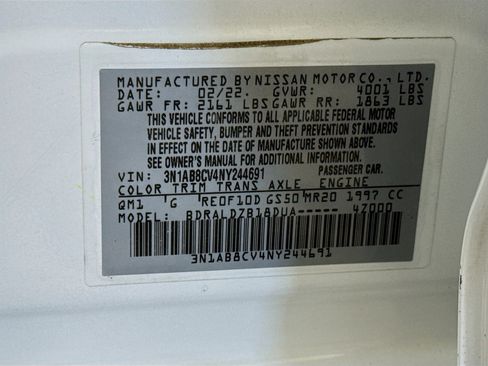 Used 2022 Nissan Sentra SV image 40