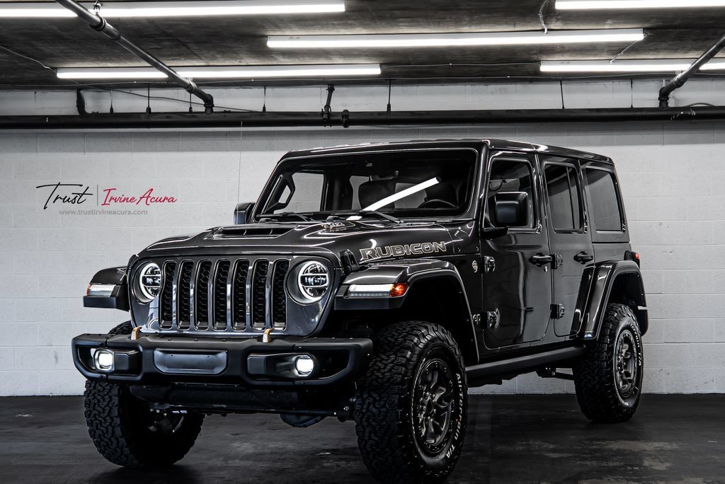 Used 2022 Jeep Wrangler Unlimited Rubicon w/ Trailer Tow Package AWD/4WD image 1