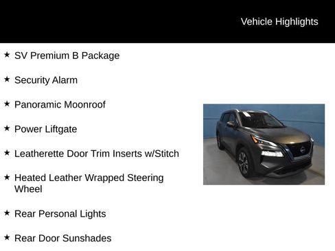 Used 2023 Nissan Rogue SV w/ SV Premium B Package AWD/4WD image 36
