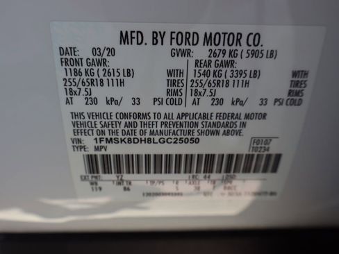 Used 2020 Ford Explorer XLT w/ Comfort Package AWD/4WD image 38