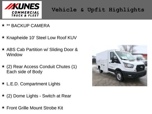 New 2024 Ford Transit 350 AWD w/ Interior Upgrade Package image 3