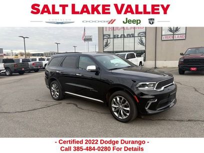 Certified 2022 Dodge Durango Citadel